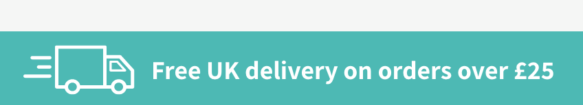 Free UK delivery on orders over £25