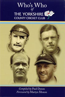 Who's Who of Yorkshire County Cricket Club
